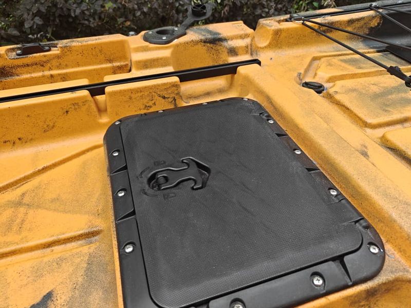 HOLVIK, fiskekajakk, komplett pakke med flap pedal, finner